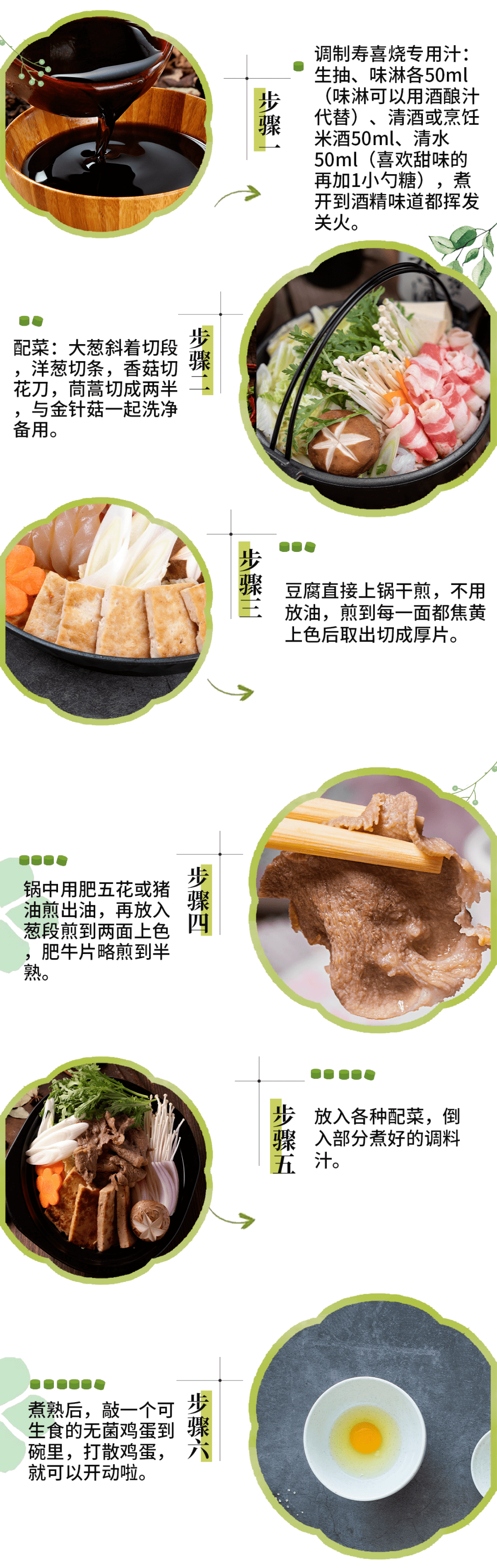 冬日暖心锅物——寿喜烧K8凯发登录入口在家做(图5)