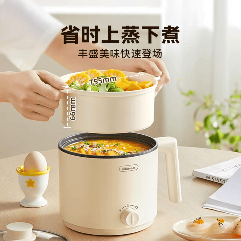选择指南15L与3L实测对比2L成最佳选择凯发K8旗舰厅合租生活必备：2人电煮锅容量(图2)